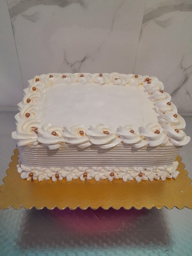 Bolo Branco Clássico
