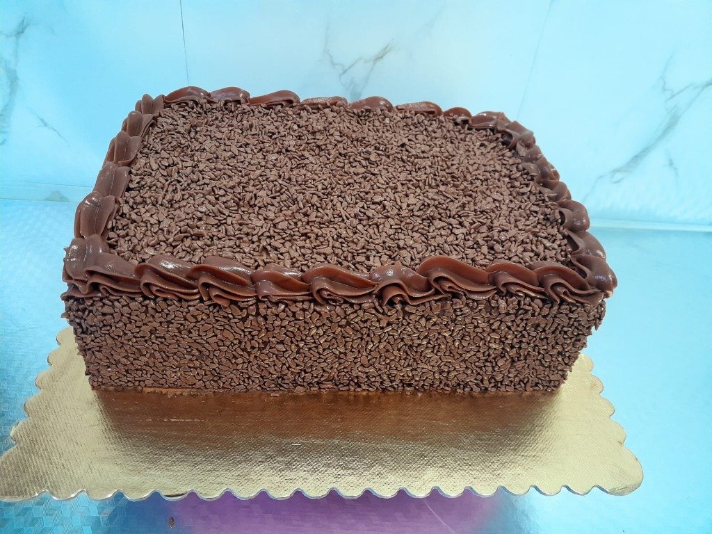 Bolo Chocolate Retangular