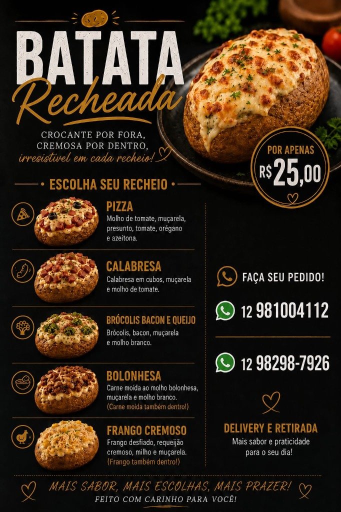 Batata Recheada